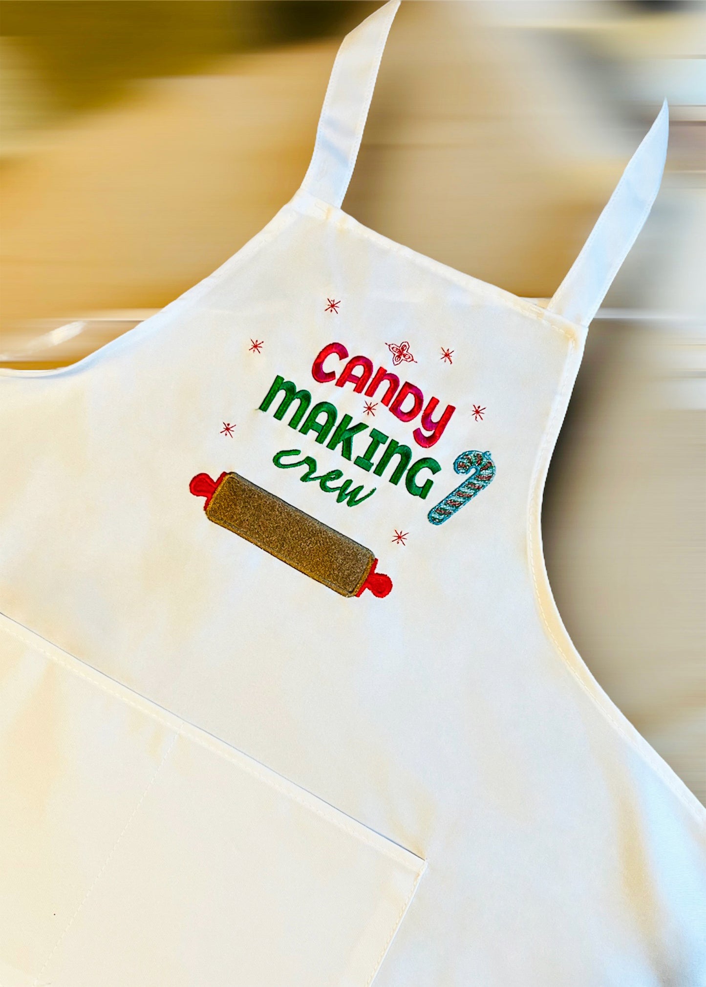 Personalized Holiday Adult and Child Apron