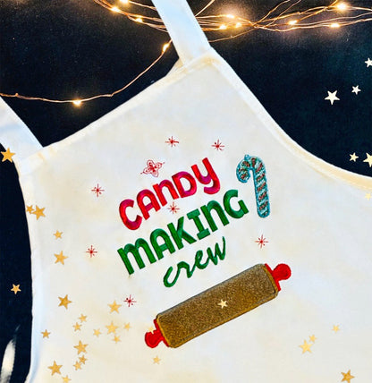 Personalized Holiday Adult and Child Apron