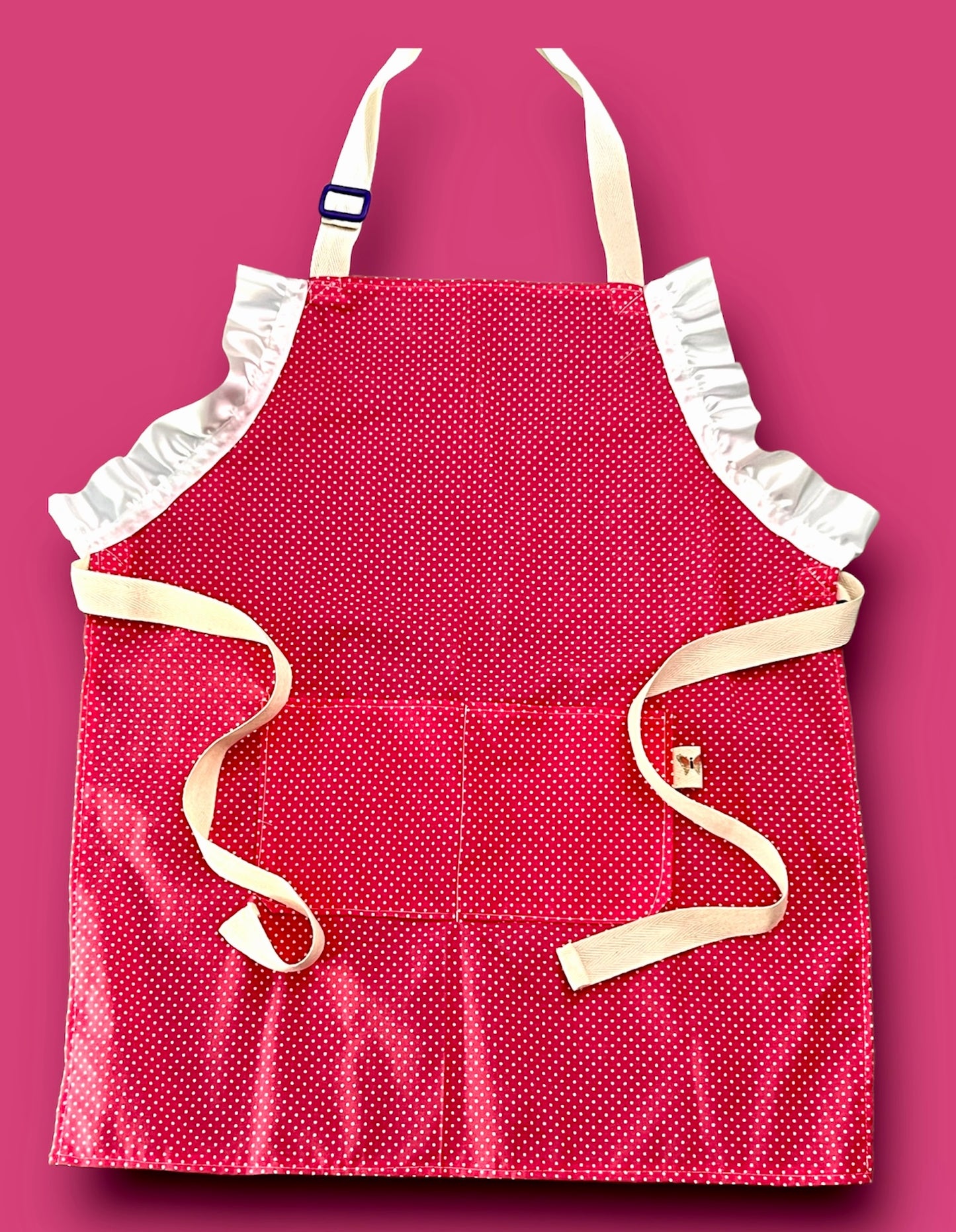 Dotty - 100% Handmade Cotton Apron