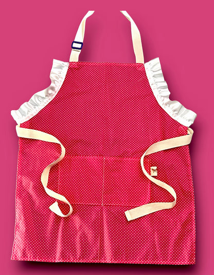 Dotty - 100% Handmade Cotton Apron