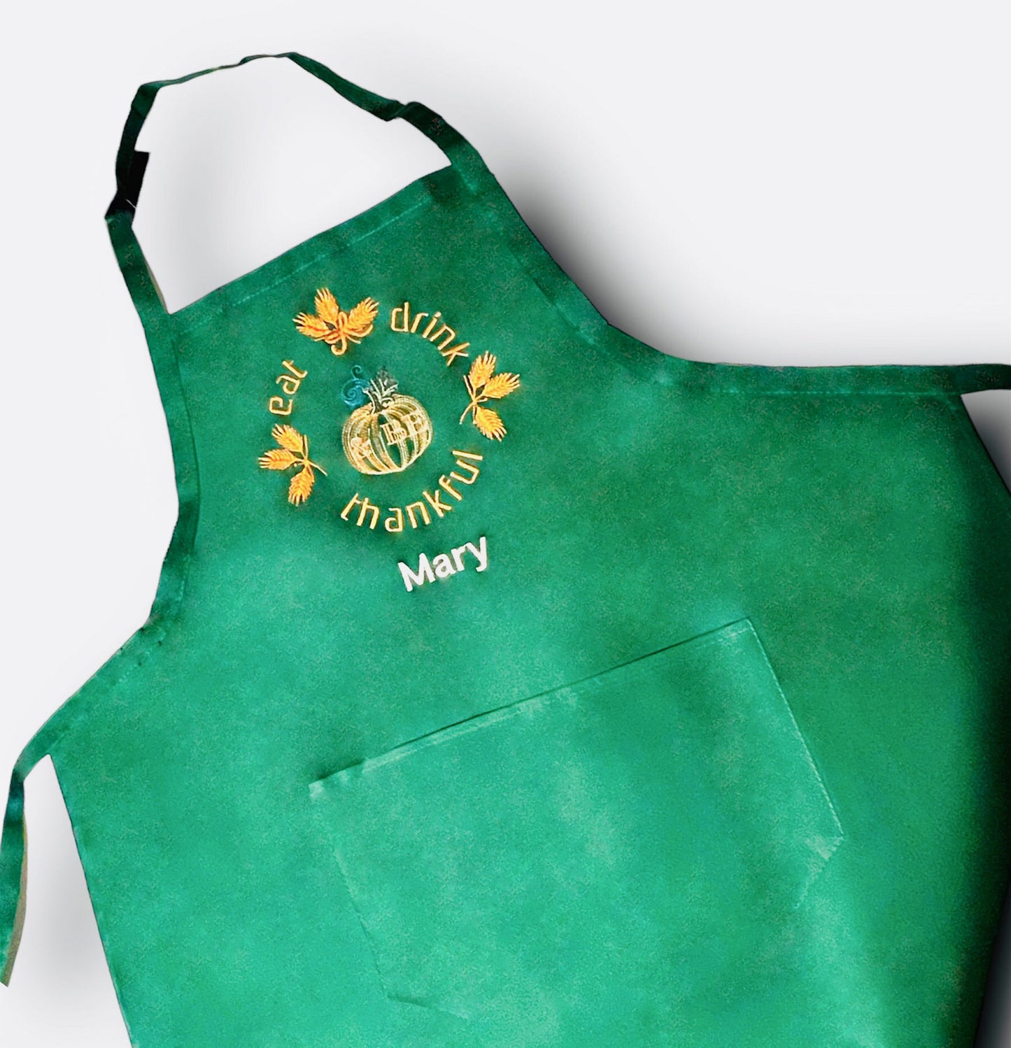 Personalized THANKFUL Thanksgiving Adult Apron