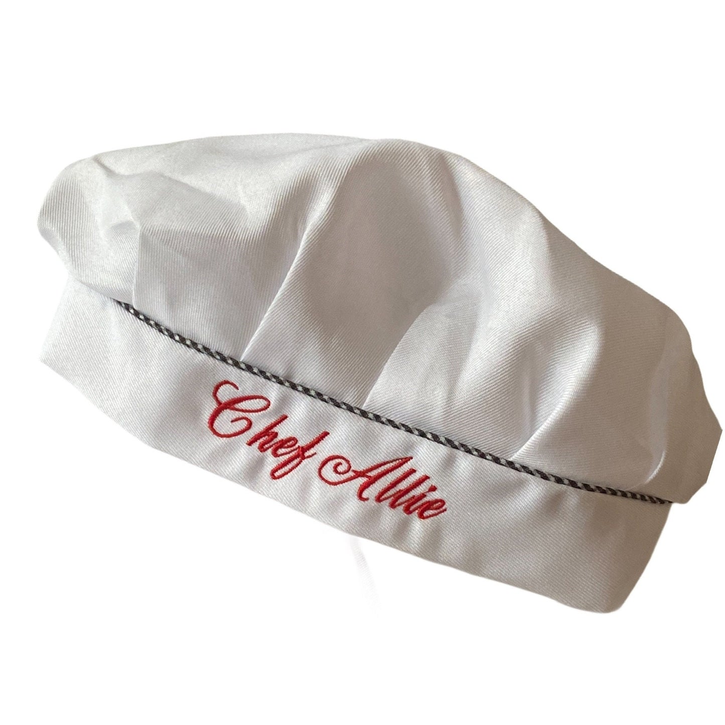 Personalized Youth Apron and Chef Hat | Cooking | Custom Embroidered | Girl | Boy | Birthday Party | Age 6 to 12 years | Baking | Chef Hat