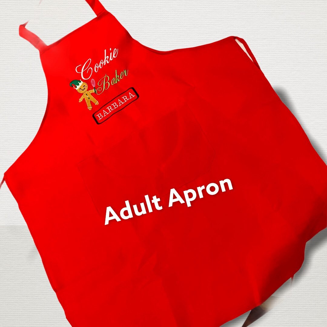 Personalized Mommy and Me Apron Set| Cooking |PersonalizedEmbroidered | Girl | Boy | Christmas Party | Mother Child Apron| Baking Crew