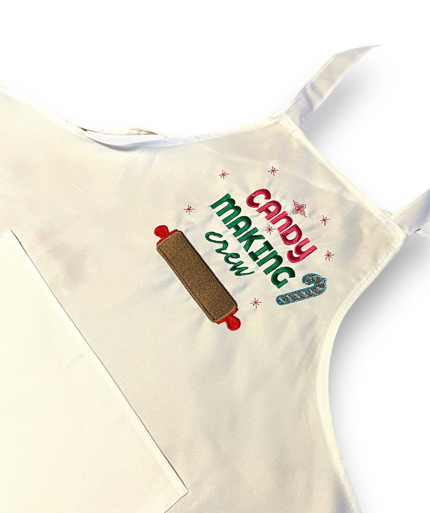 Personalized Holiday Adult and Child Apron | Cooking | Custom Embroidered | Girl | Boy | Baking