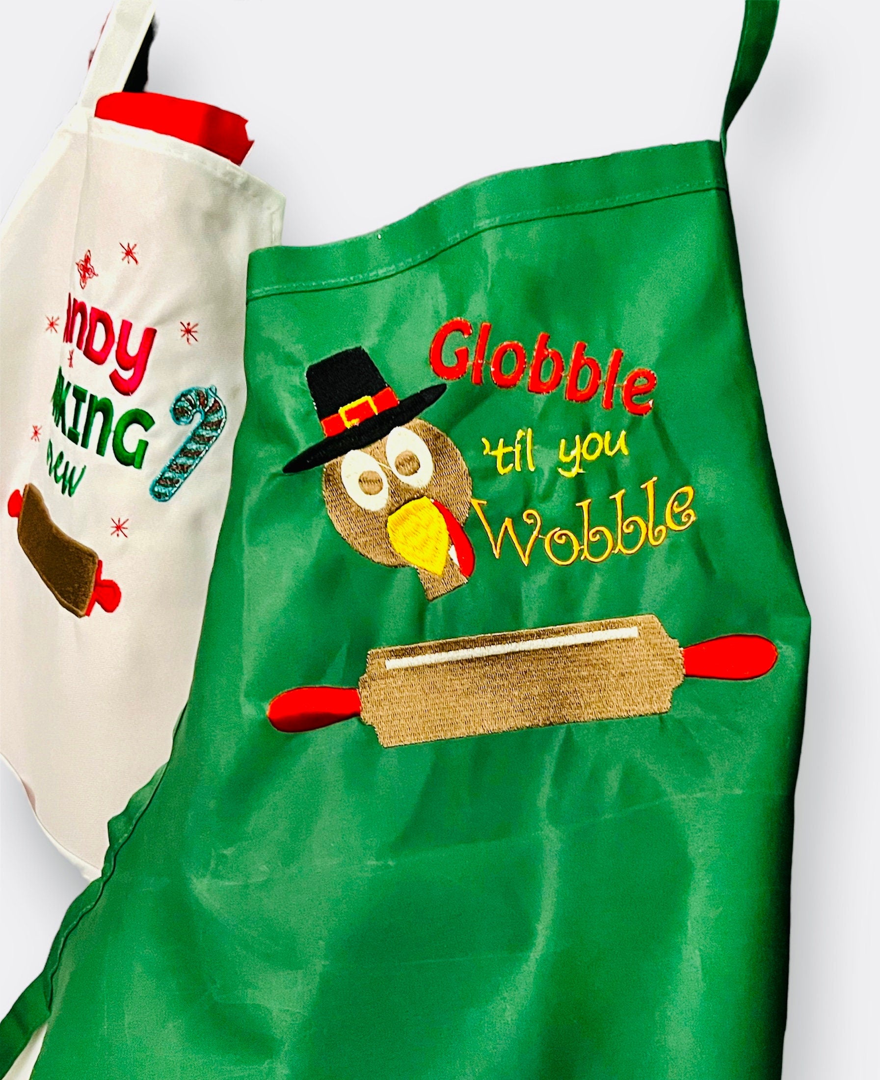 Personalized Thanksgiving Adult Apron | Cooking | Custom Embroidered | Baking | Chef