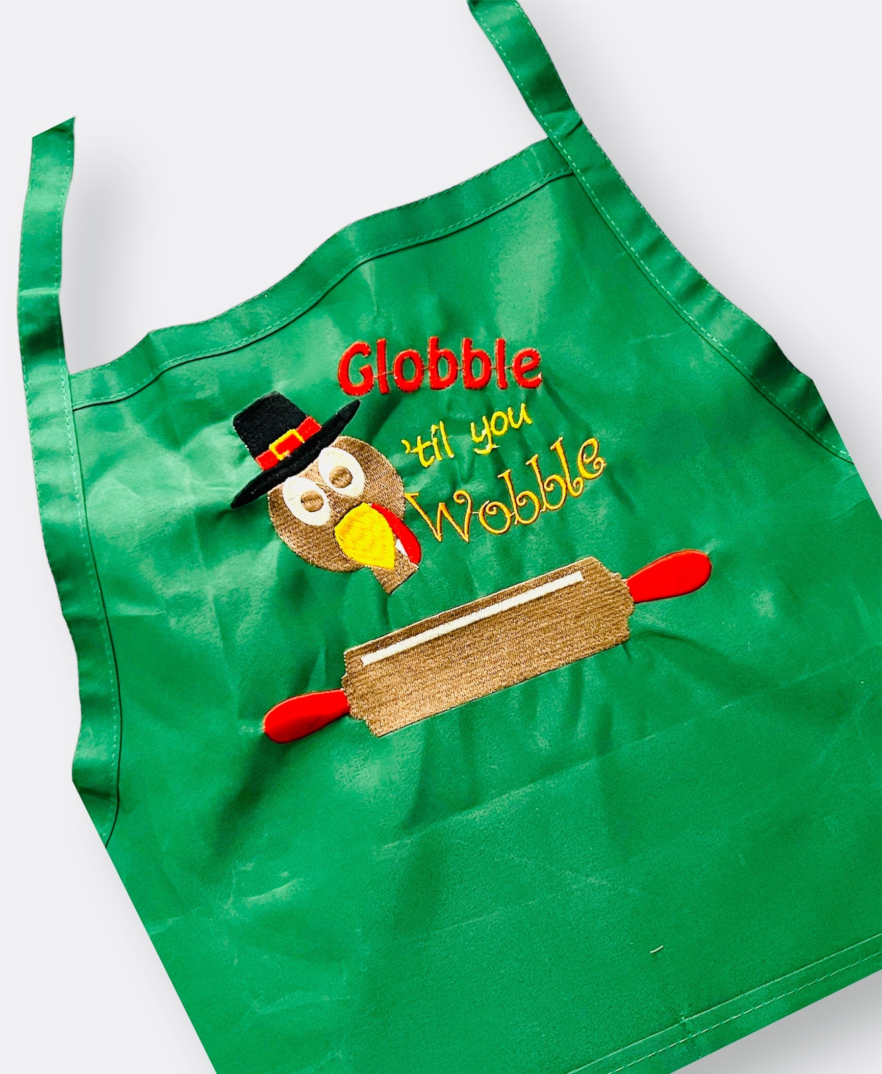 Personalized Thanksgiving Adult Apron | Cooking | Custom Embroidered | Baking | Chef