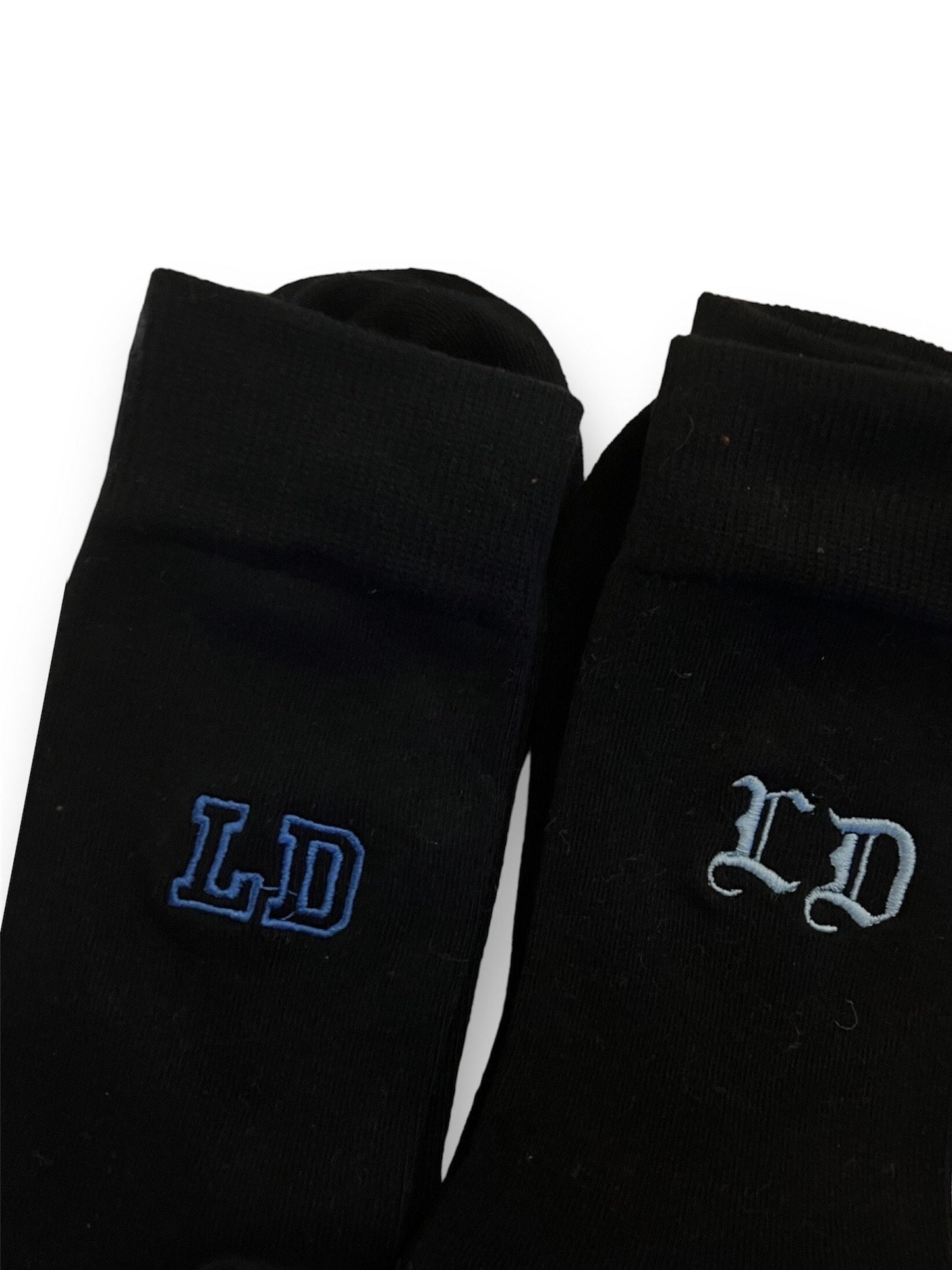 Mens Socks, Personalized Socks, Monogrammed Socks, Embroidery Mens Dress Socks, Mens Heavy Socks, Black, Gray, Navy Blue Socks