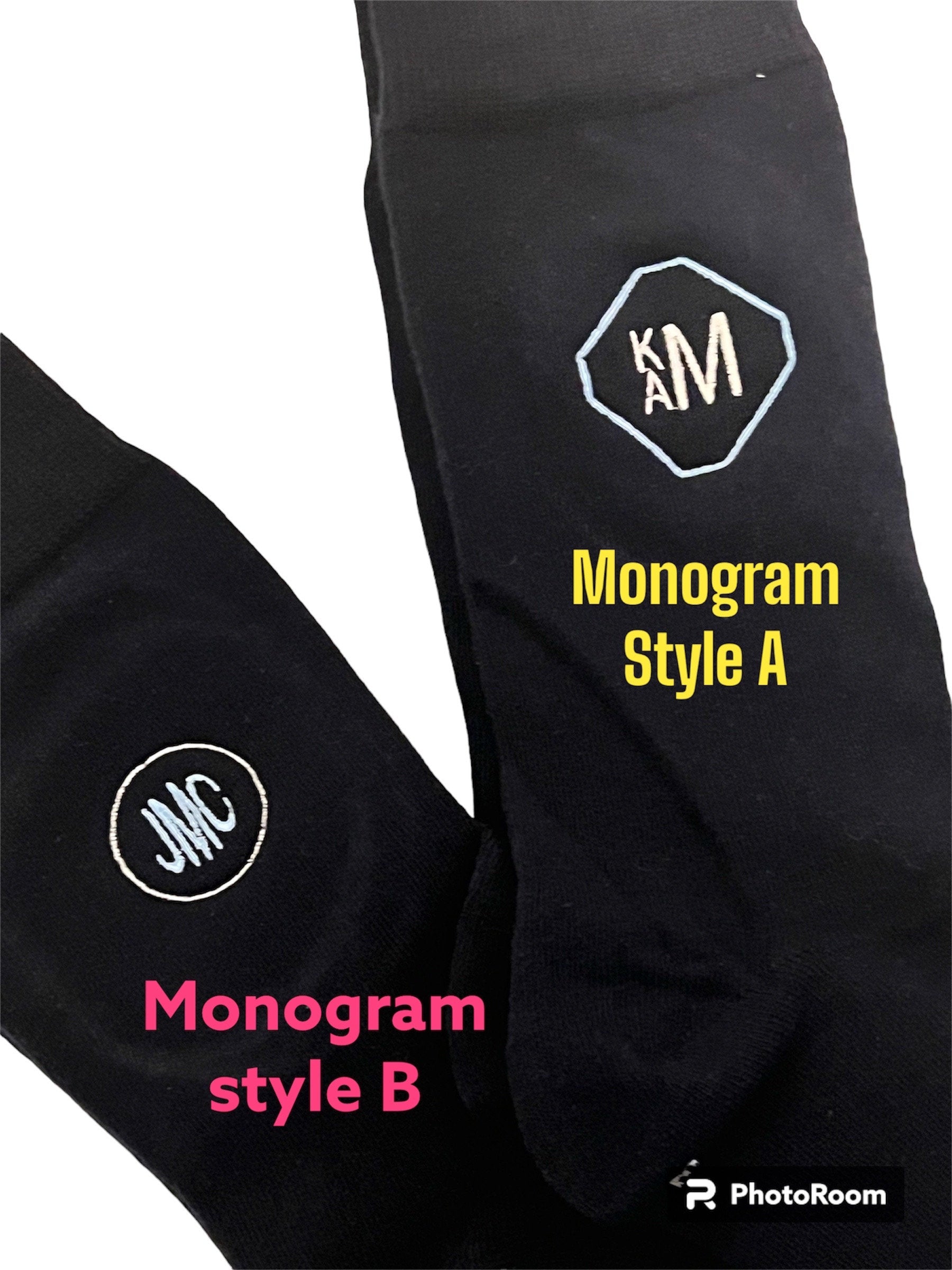 Mens Socks, Personalized Socks, Monogrammed Socks, Embroidery Mens Dress Socks, Mens Heavy Socks, Black, Gray, Navy Blue Socks