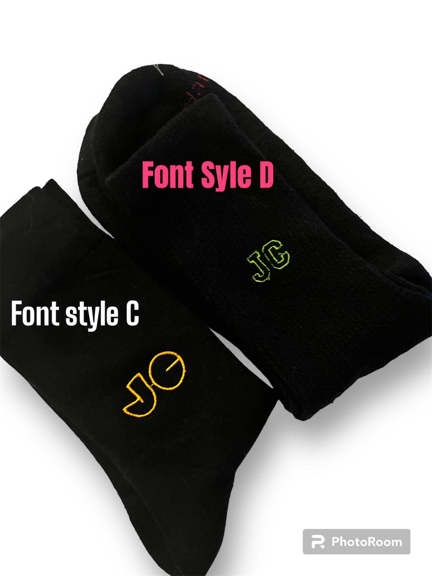 Mens Socks, Personalized Socks, Monogrammed Socks, Embroidery Mens Dress Socks, Mens Heavy Socks, Black, Gray, Navy Blue Socks